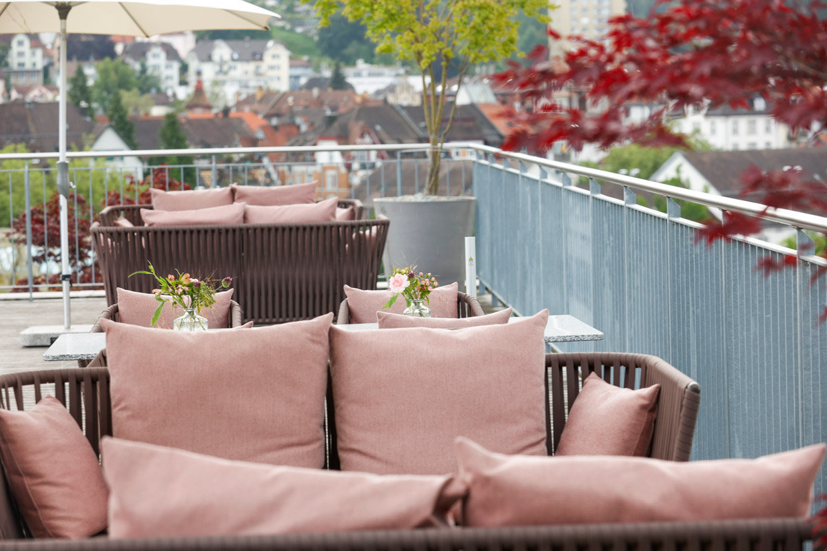 Stadtblick-Terrasse-Lounge
